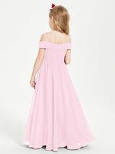Abiti Da Damigella Junior Chic Con Spalle Scoperte Rosa Bonbon