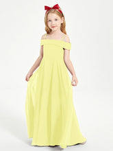Abiti Da Damigella Junior Chic Con Spalle Scoperte Narciso
