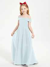 Abiti Da Damigella Junior Chic Con Spalle Scoperte Nebbia