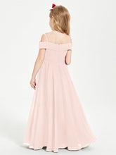 Abiti Da Damigella Junior Chic Con Spalle Scoperte Rosa Perlato