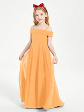 Abiti Da Damigella Junior Chic Con Spalle Scoperte Mandarino
