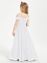 Abiti Da Damigella Junior Chic Con Spalle Scoperte Bianco