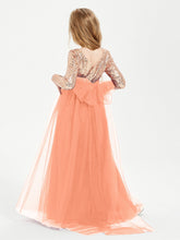 Abiti Damigella Junior Glamour Top Con Paillettes Papaia