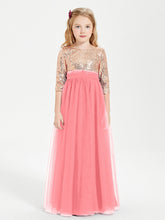 Abiti Damigella Junior Glamour Top Con Paillettes Cocomero
