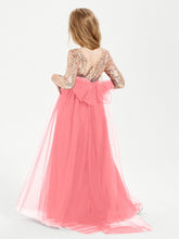 Abiti Damigella Junior Glamour Top Con Paillettes Cocomero