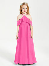 Abiti Damigella Junior Lungo Con Spalle Scoperte Azalea