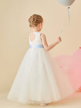Abito Da Damigella In Pizzo E Tulle Con Schiena A Goccia E Cintura