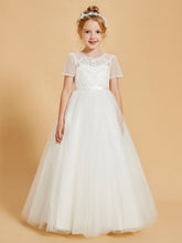 Delizia In Tulle Abiti Da Damigella Con Bottoni Decorativi