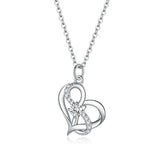 Collane A Forma Di Cuore Infinito In Argento Regali Di Compleanno