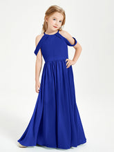 Abito Da Damigella Junior Sogno Con Spalle Scoperte Blu Royal