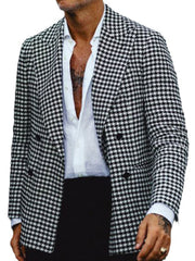 Blazer Da Uomo Con Revers A Lancia E Spacco Singolo