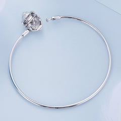 Braccialetto Con Cuore Blu In Pietra Di Luna Regalo Perfetto