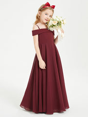 Abiti Da Damigella Junior Chic Con Spalle Scoperte Cabernet