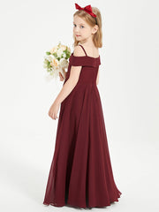 Abiti Da Damigella Junior Chic Con Spalle Scoperte Cabernet