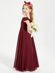 Abiti Da Damigella Junior Chic Con Spalle Scoperte Cabernet