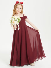 Abiti Da Damigella Junior Chic Con Spalle Scoperte Cabernet