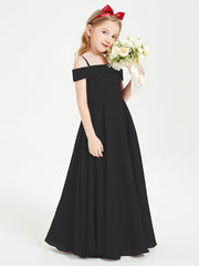 Abiti Da Damigella Junior Chic Con Spalle Scoperte Nero