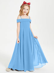 Abiti Da Damigella Junior Chic Con Spalle Scoperte Blu