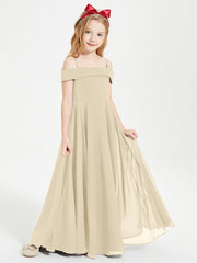 Abiti Da Damigella Junior Chic Con Spalle Scoperte Champagne