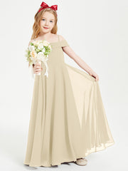 Abiti Da Damigella Junior Chic Con Spalle Scoperte Champagne