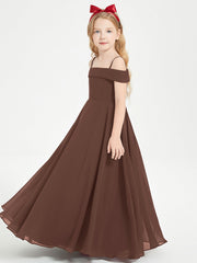 Abiti Da Damigella Junior Chic Con Spalle Scoperte Cioccolato