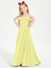 Abiti Da Damigella Junior Chic Con Spalle Scoperte Narciso