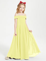 Abiti Da Damigella Junior Chic Con Spalle Scoperte Narciso