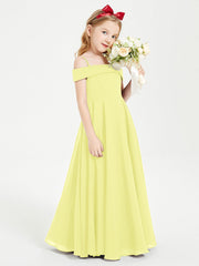 Abiti Da Damigella Junior Chic Con Spalle Scoperte Narciso