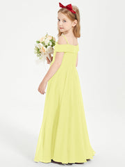 Abiti Da Damigella Junior Chic Con Spalle Scoperte Narciso