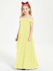 Abiti Da Damigella Junior Chic Con Spalle Scoperte Narciso