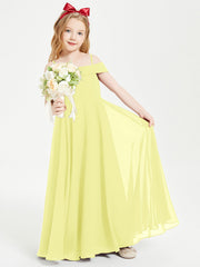 Abiti Da Damigella Junior Chic Con Spalle Scoperte Narciso