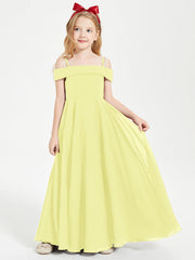 Abiti Da Damigella Junior Chic Con Spalle Scoperte Narciso