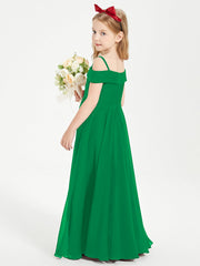 Abiti Da Damigella Junior Chic Con Spalle Scoperte Smeraldo