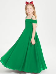 Abiti Da Damigella Junior Chic Con Spalle Scoperte Smeraldo