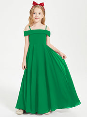 Abiti Da Damigella Junior Chic Con Spalle Scoperte Smeraldo