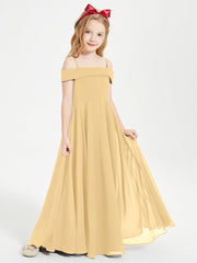 Abiti Da Damigella Junior Chic Con Spalle Scoperte Oro
