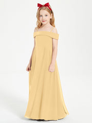 Abiti Da Damigella Junior Chic Con Spalle Scoperte Oro