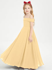 Abiti Da Damigella Junior Chic Con Spalle Scoperte Oro