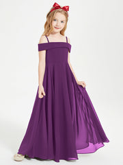 Abiti Da Damigella Junior Chic Con Spalle Scoperte Viola