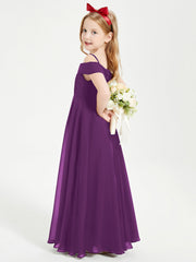 Abiti Da Damigella Junior Chic Con Spalle Scoperte Viola