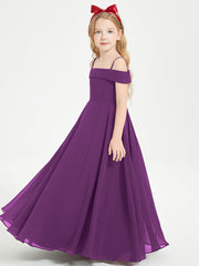 Abiti Da Damigella Junior Chic Con Spalle Scoperte Viola