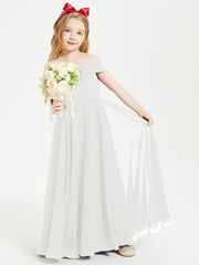 Abiti Da Damigella Junior Chic Con Spalle Scoperte Avorio