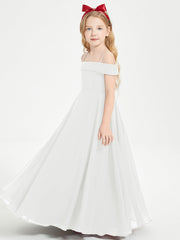 Abiti Da Damigella Junior Chic Con Spalle Scoperte Avorio