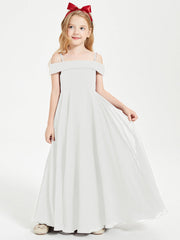 Abiti Da Damigella Junior Chic Con Spalle Scoperte Avorio