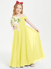 Abiti Da Damigella Junior Chic Con Spalle Scoperte Limone
