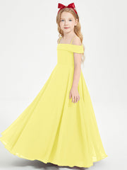 Abiti Da Damigella Junior Chic Con Spalle Scoperte Limone