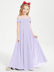 Abiti Da Damigella Junior Chic Con Spalle Scoperte Lilla