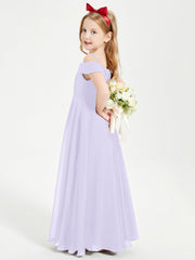 Abiti Da Damigella Junior Chic Con Spalle Scoperte Lilla