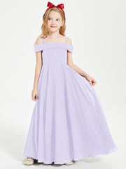 Abiti Da Damigella Junior Chic Con Spalle Scoperte Lilla