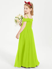 Abiti Da Damigella Junior Chic Con Spalle Scoperte Verde Lime